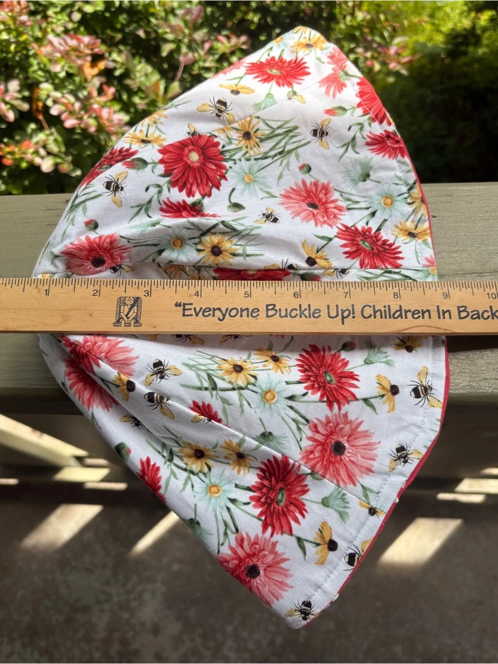 New Tulip Bucket Hat, Handmade, Reversible